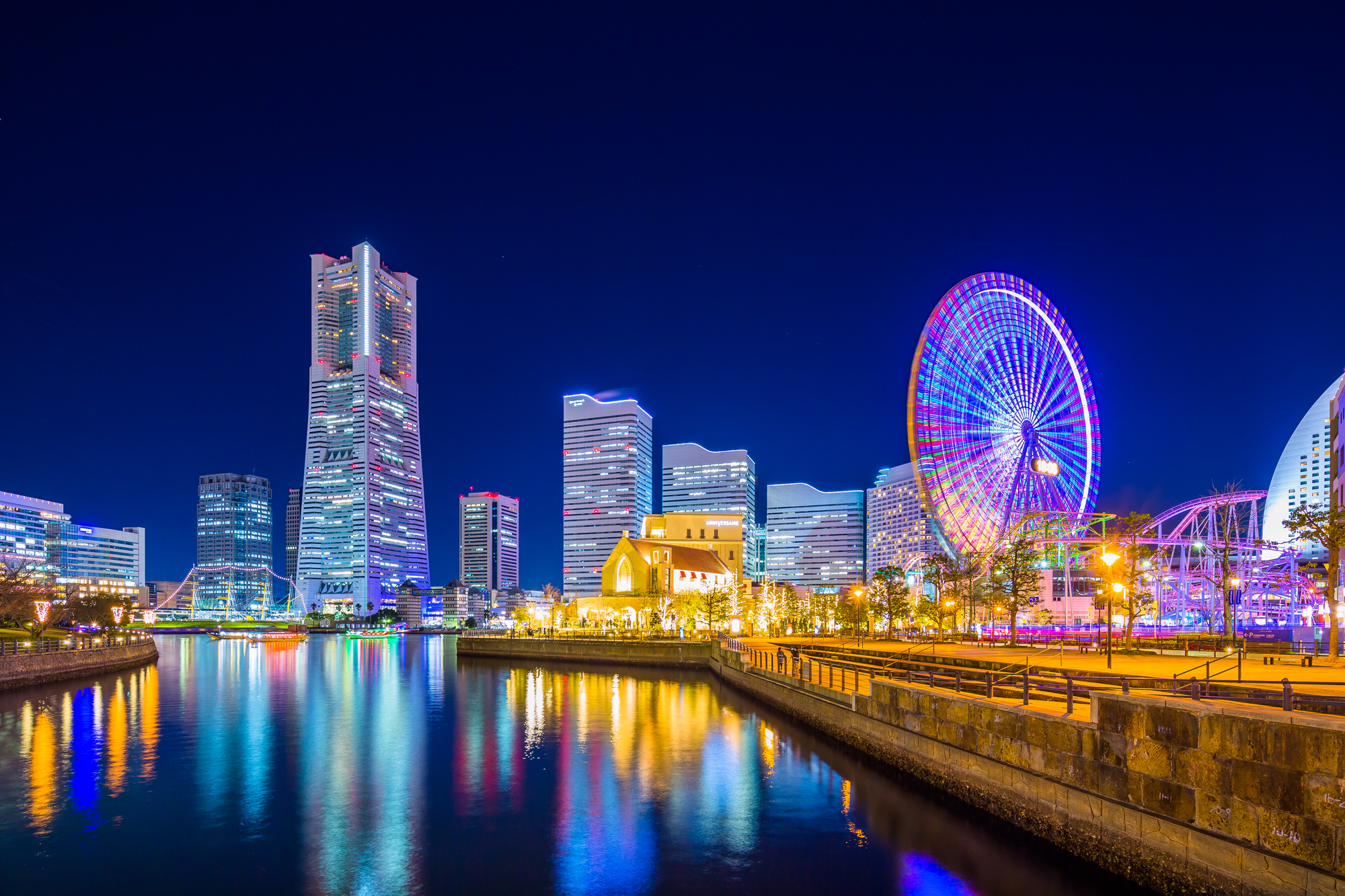 横浜の夜景