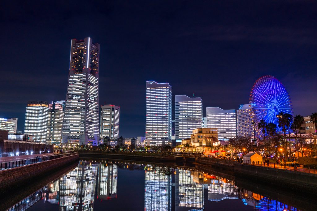 みなと未来の夜景