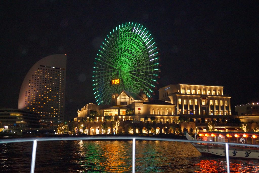 みなとみらいの夜景の写真