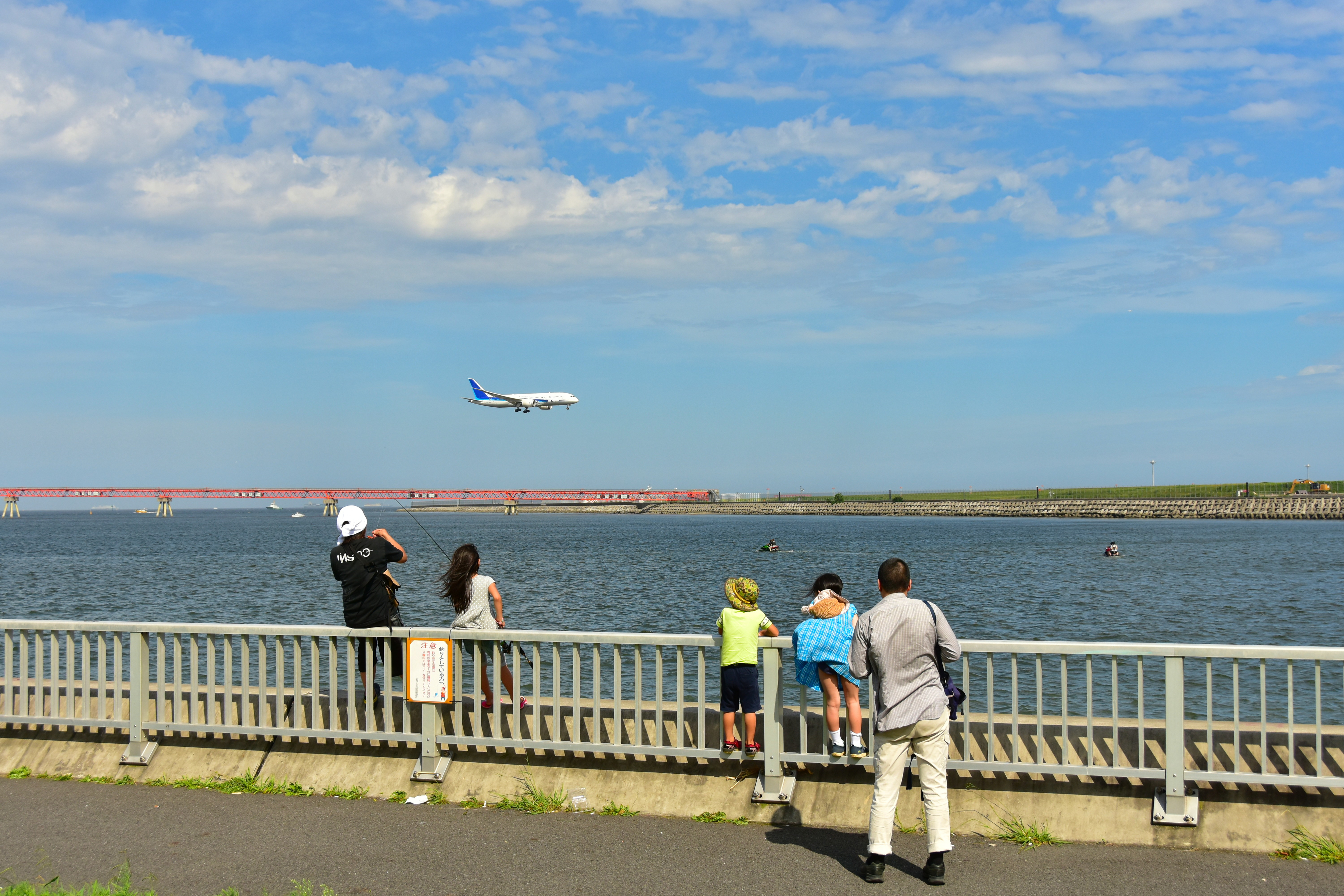 羽田　飛行機ウォッチング