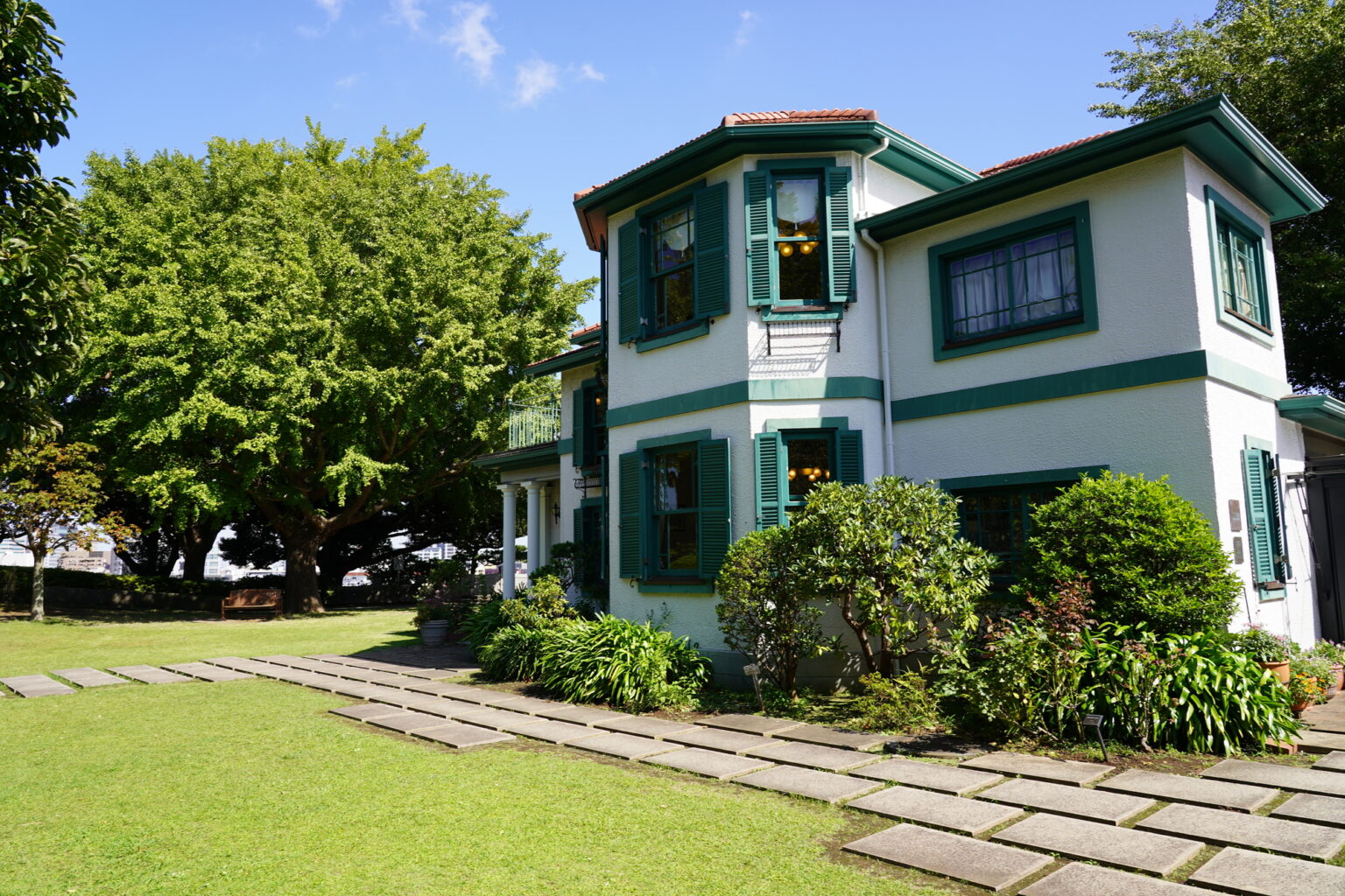 山手地区の建物