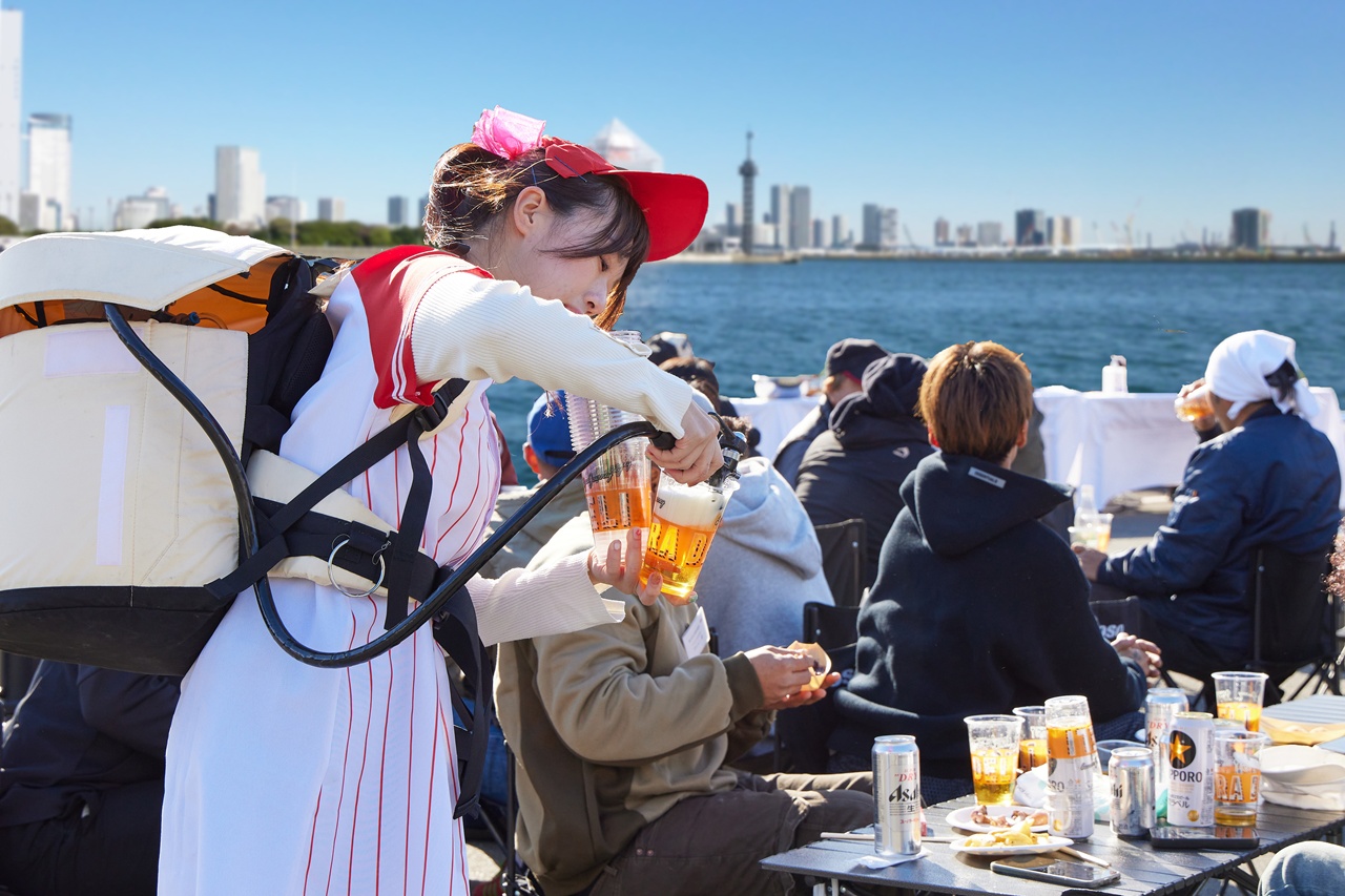 ビールの売り子さん＠クルージング