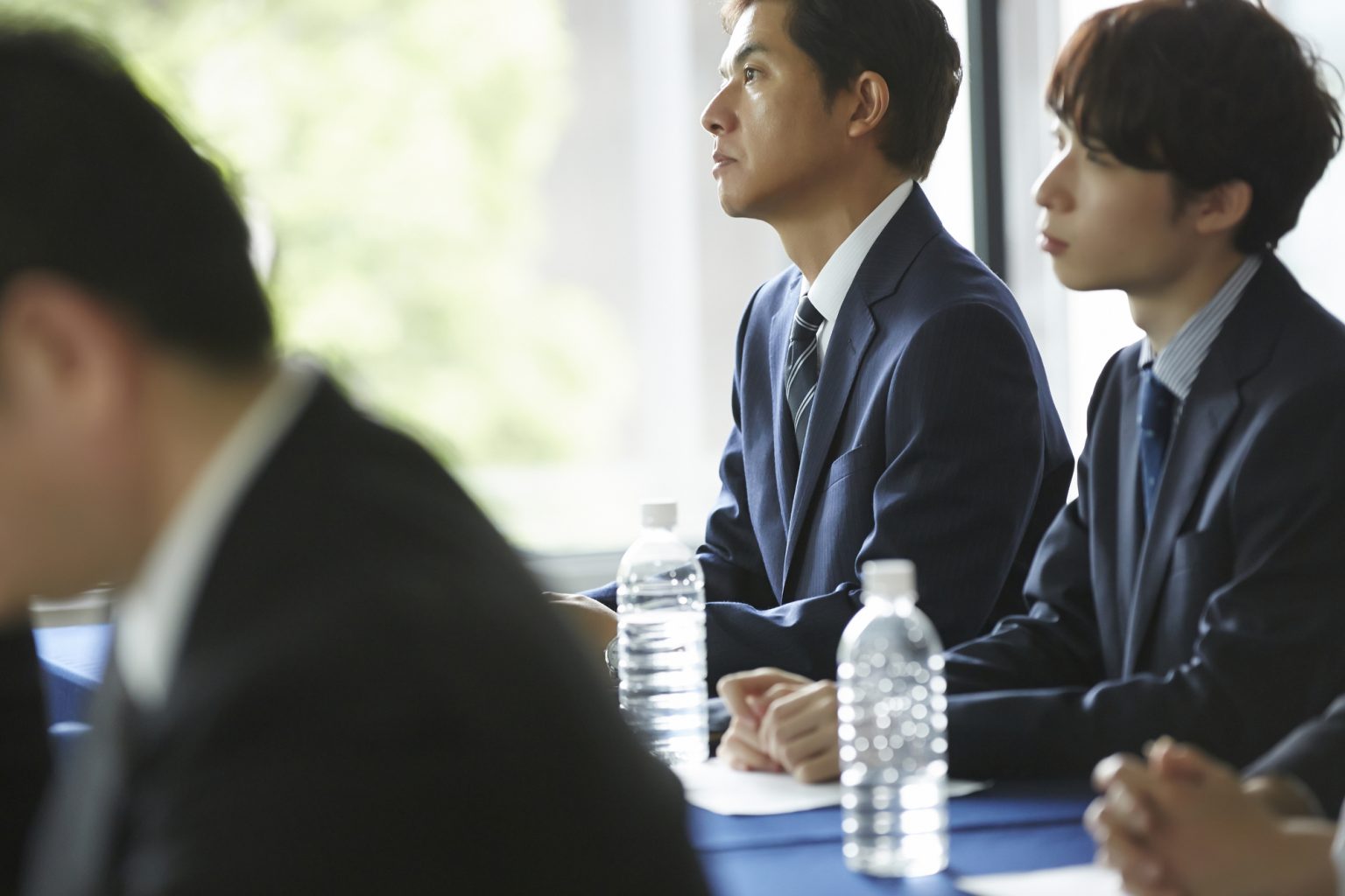 会社行事の風景